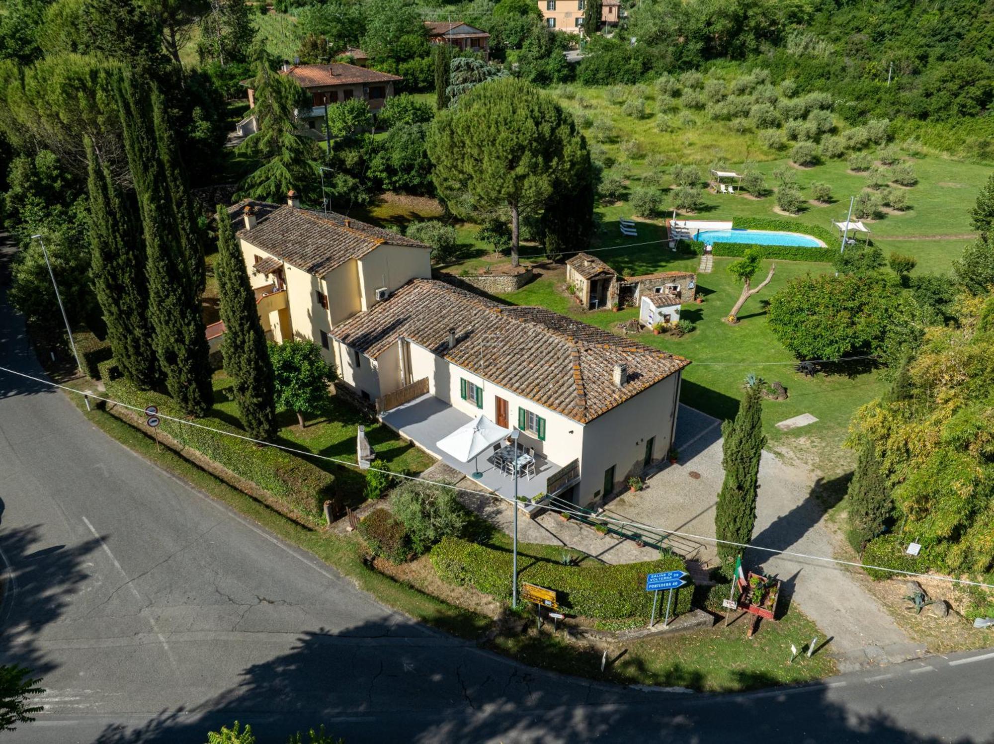 Apartmán Molino Del Prato Volterra Exteriér fotografie